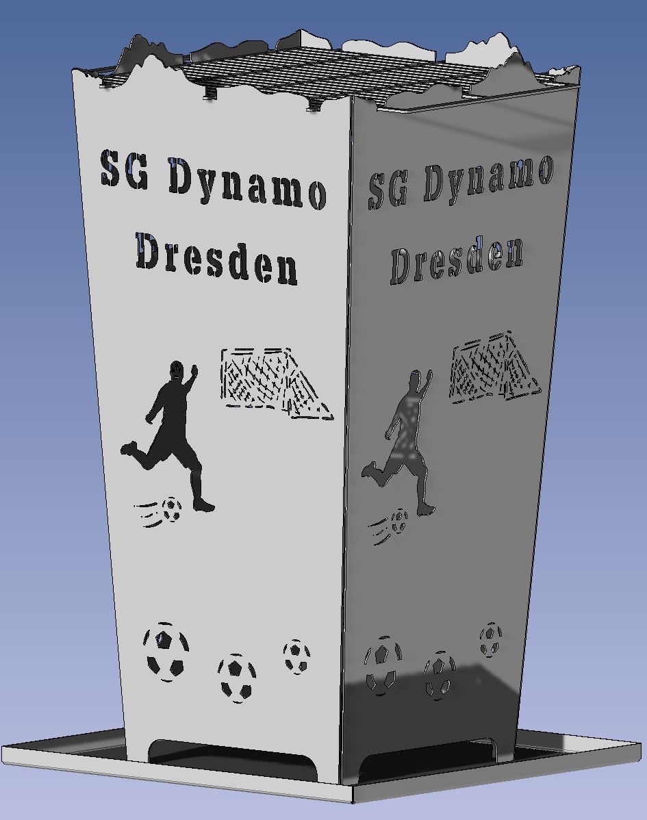 Feuerkorb SG Dynamo Dresden